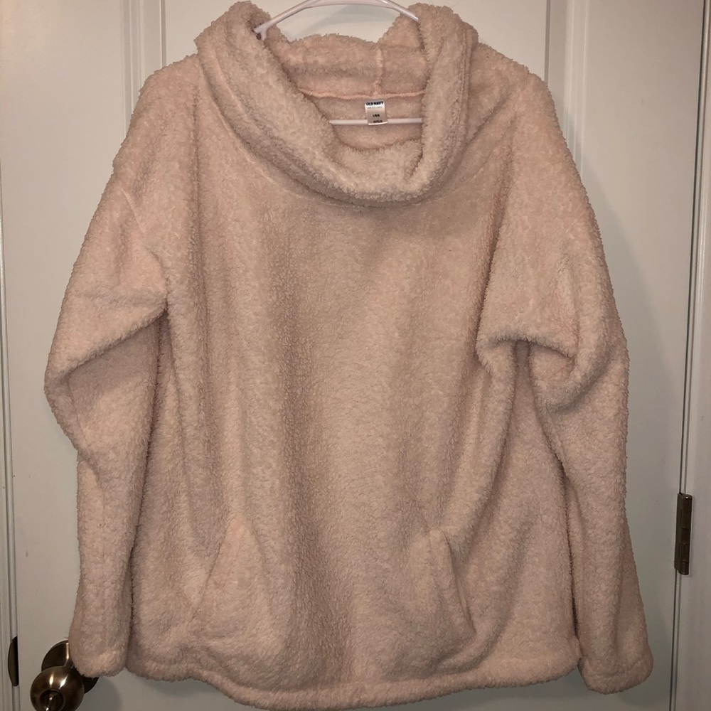 Pink Fuzzy Sweater